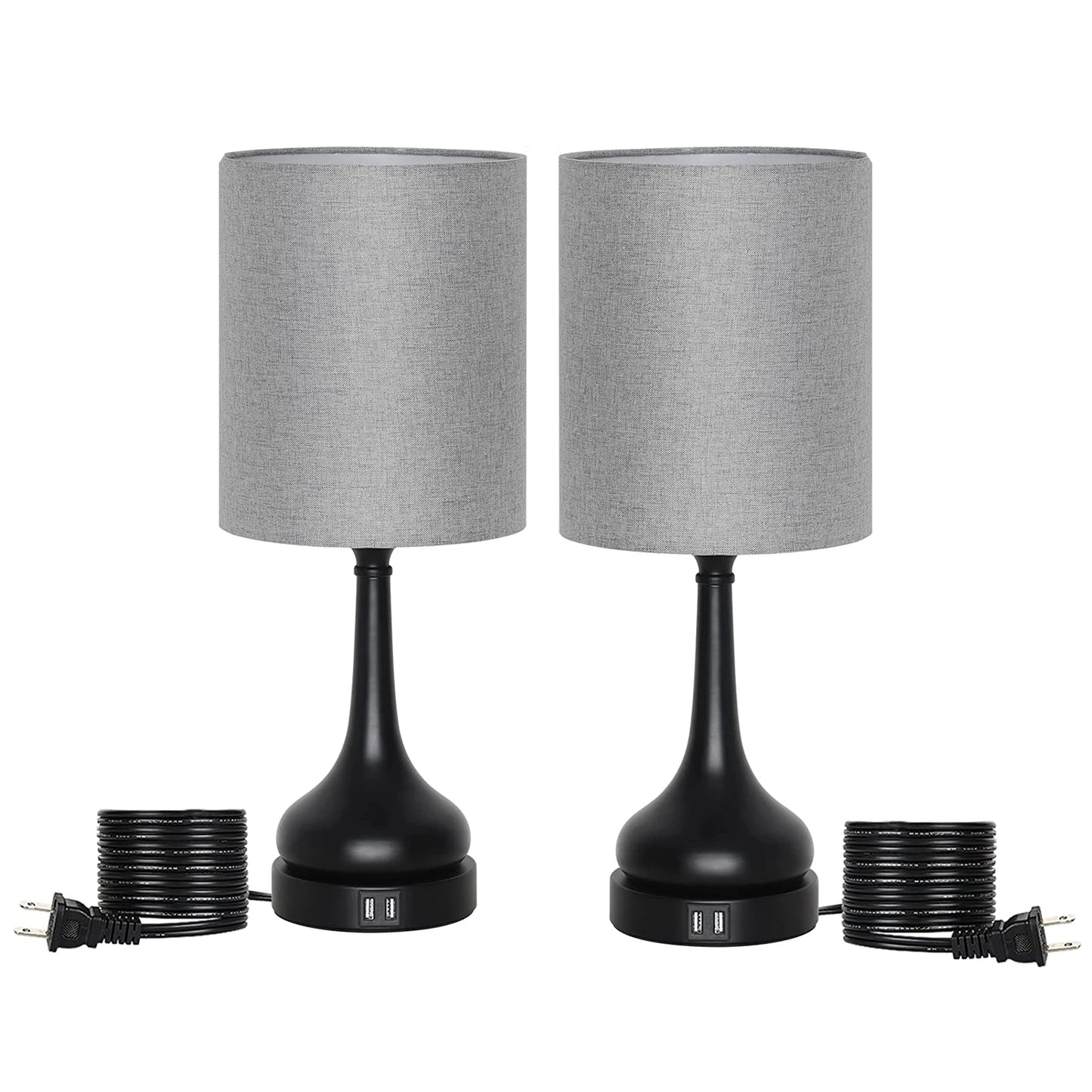Bedside Lamp Bedroom Table Lamp Set of 2 Table Lamps with