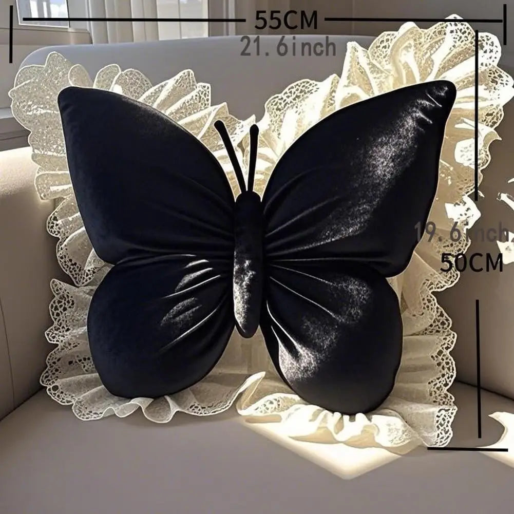 1Pcs Princess Butterfly Office Pillow