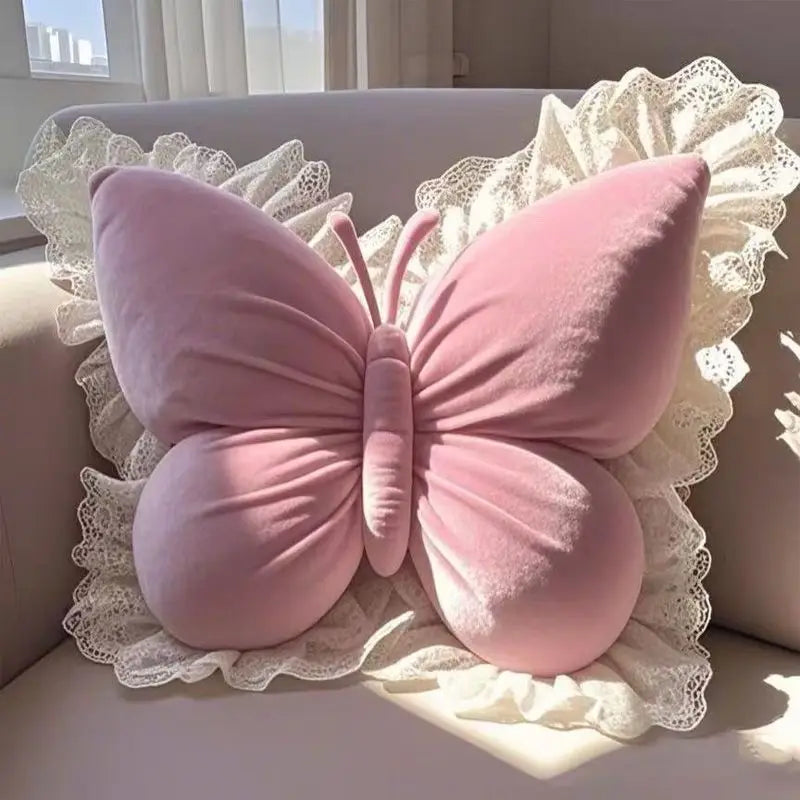 1Pcs Princess Butterfly Office Pillow