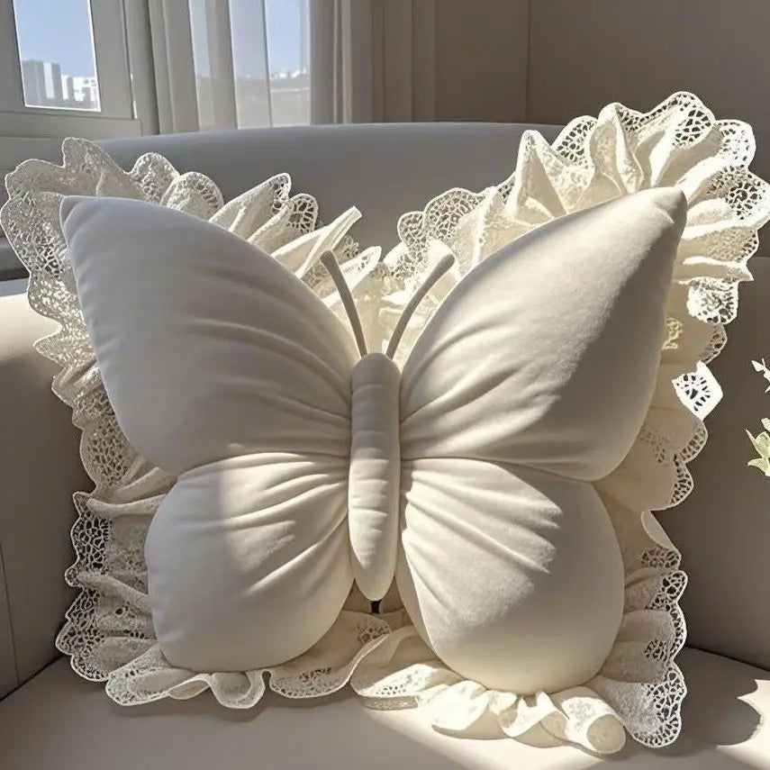 1Pcs Princess Butterfly Office Pillow