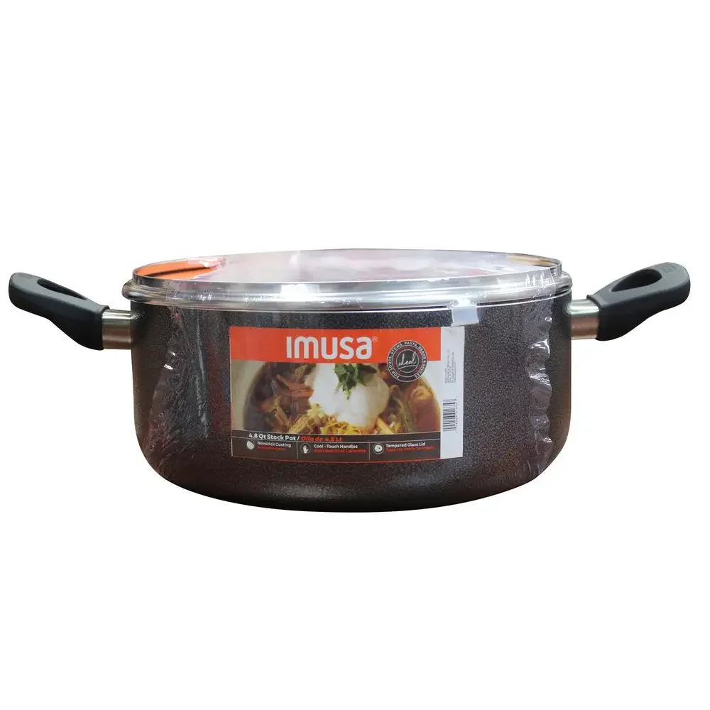 Aluminum 4-Quart Nonstick Dutch Oven Glass Lid
