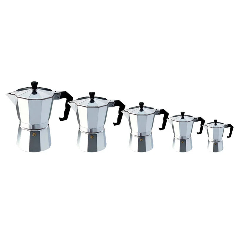 HOODAKANG-Stovetop Moka Coffee Maker, Italian Espresso,