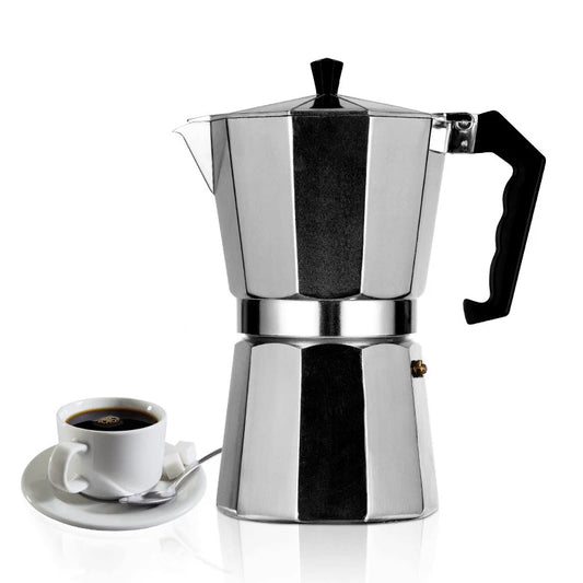 HOODAKANG-Stovetop Moka Coffee Maker, Italian Espresso,