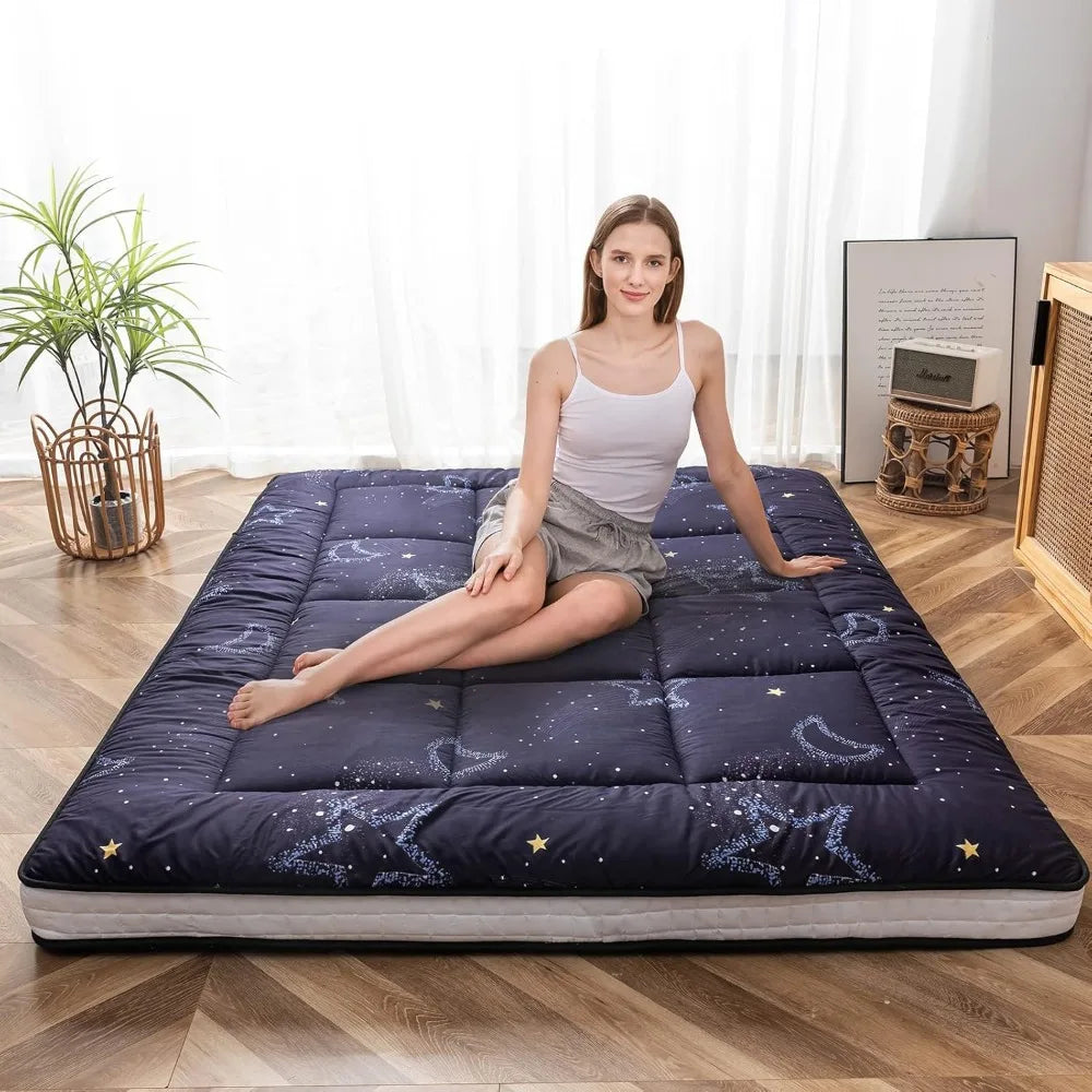 Black Moon and Star Futon Mattress,