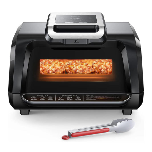 4QT 1750W Grill Air Fryer Combo