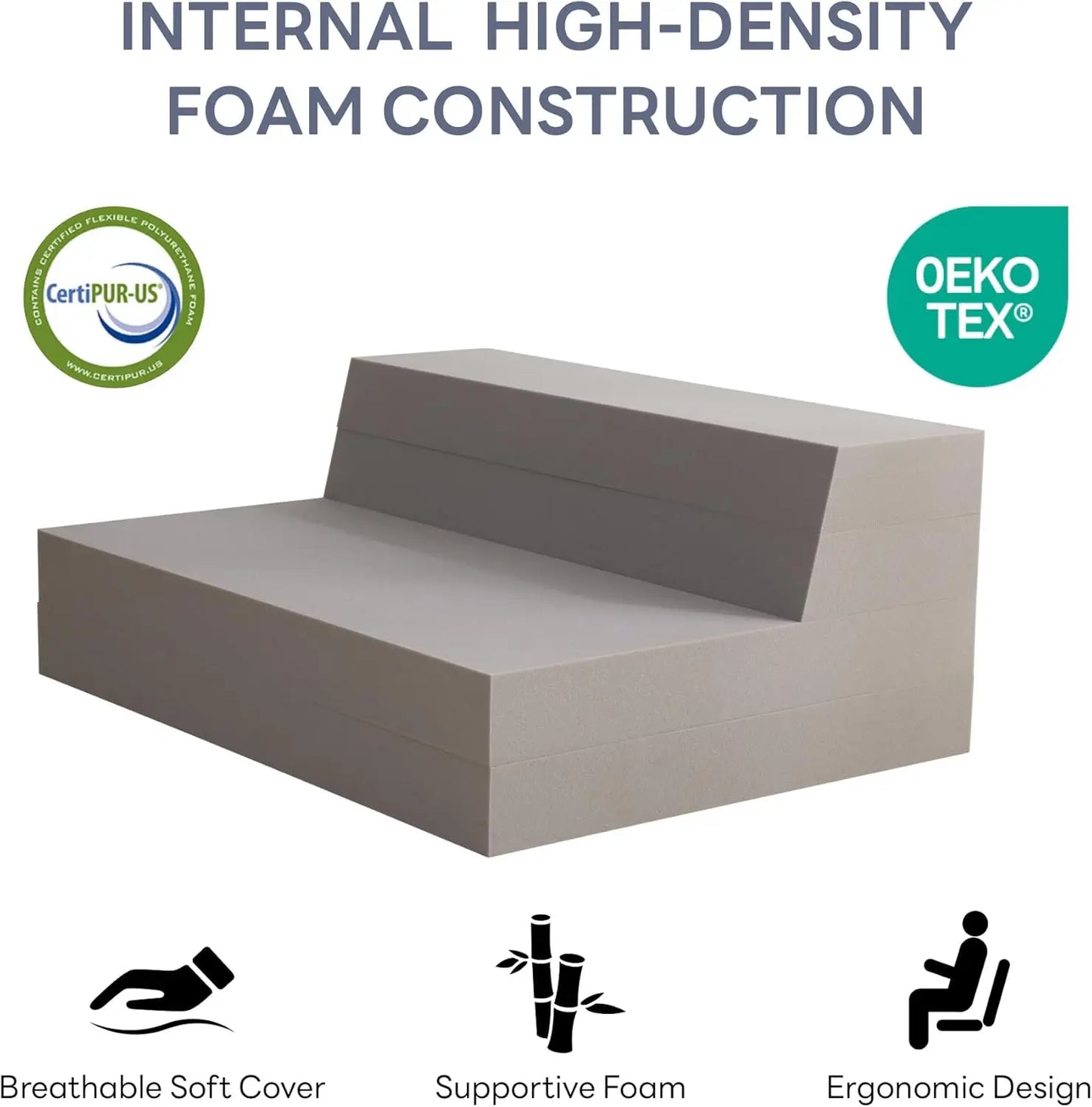 Folding Mattress Twin XL High Density Foam Mattress