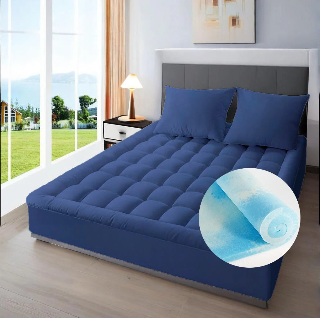 Memory Sponge Mattress Pad - Extra Large, Super Comfortabl