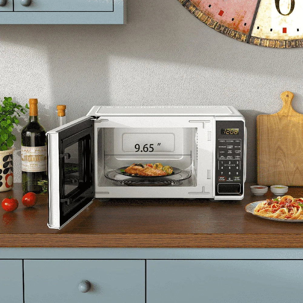 Compact Countertop Microwave Oven 700W Digital Display