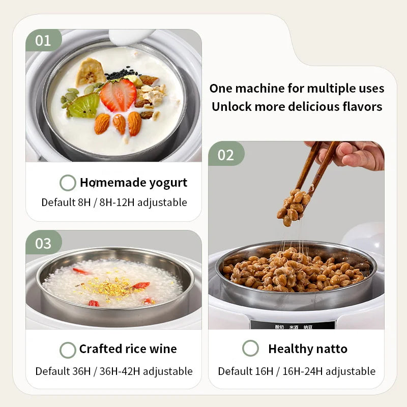Electric Mini Yogurt Maker Automatic Multifunctional Yogurt mech