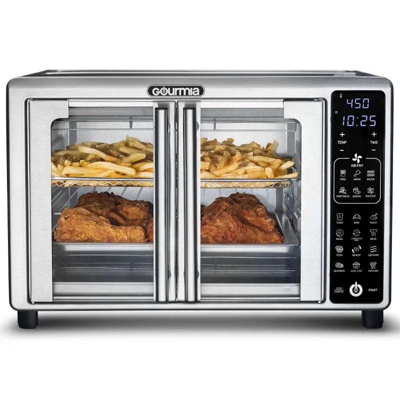 Gourmia 1700W Digital Oven Air Fryer, Multi-Mode One-Touch