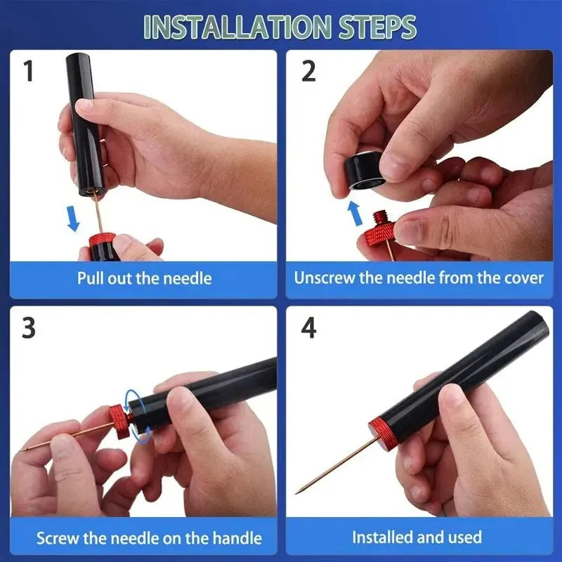 1PC Portable Wine Opener Wine Air Pressure Pump
