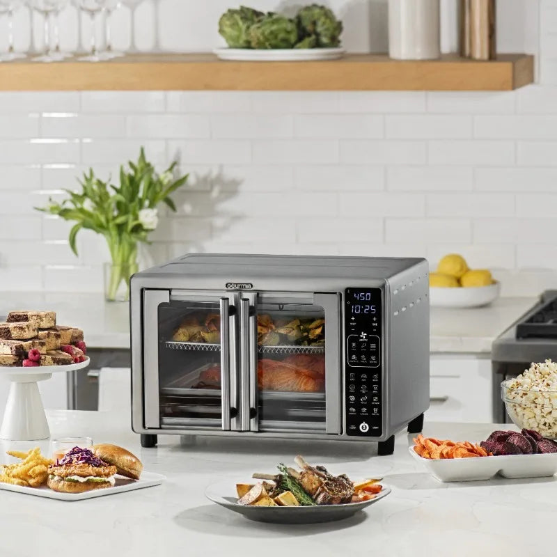 Gourmia 1700W Digital Oven Air Fryer, Multi-Mode One-Touch
