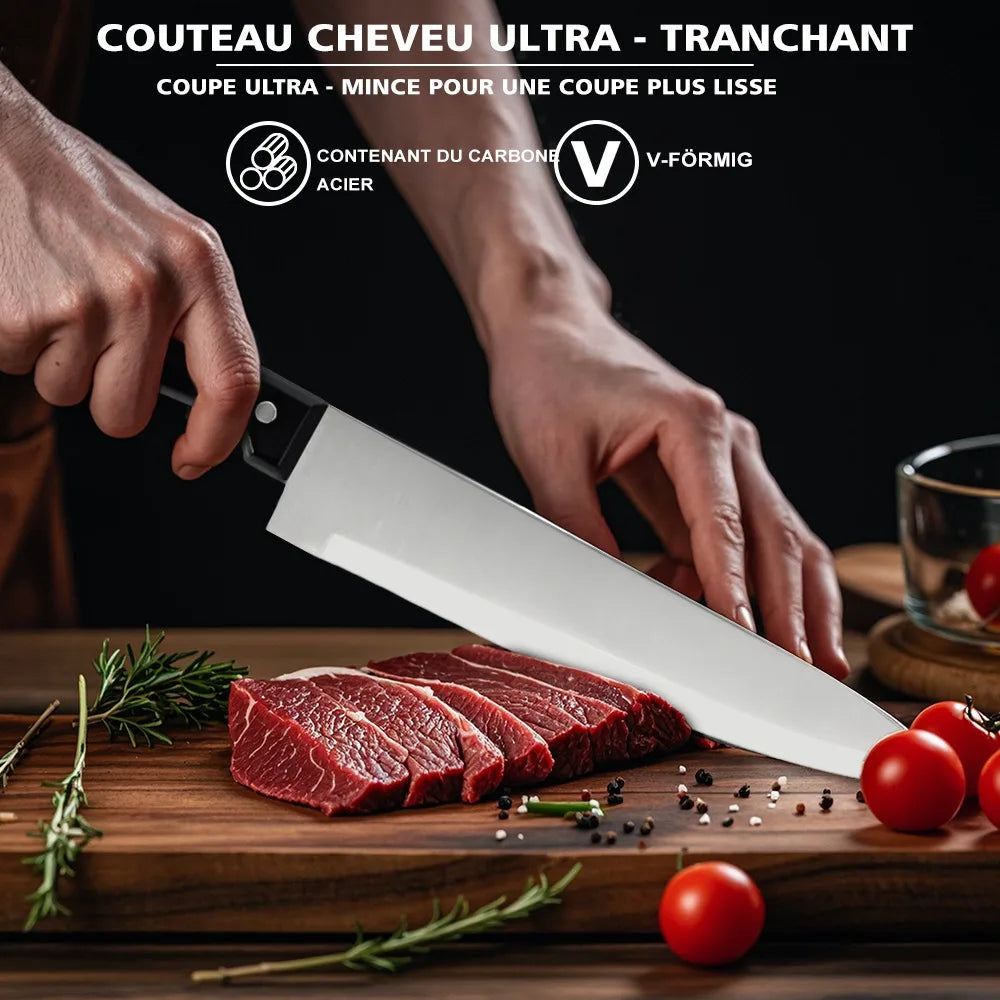 Full 15pcs Chef Knife Set Stainless