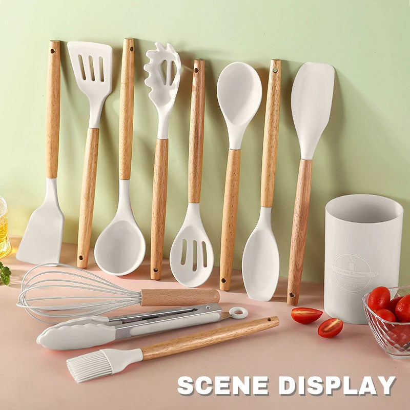 12pcs Silicone Kitchenware