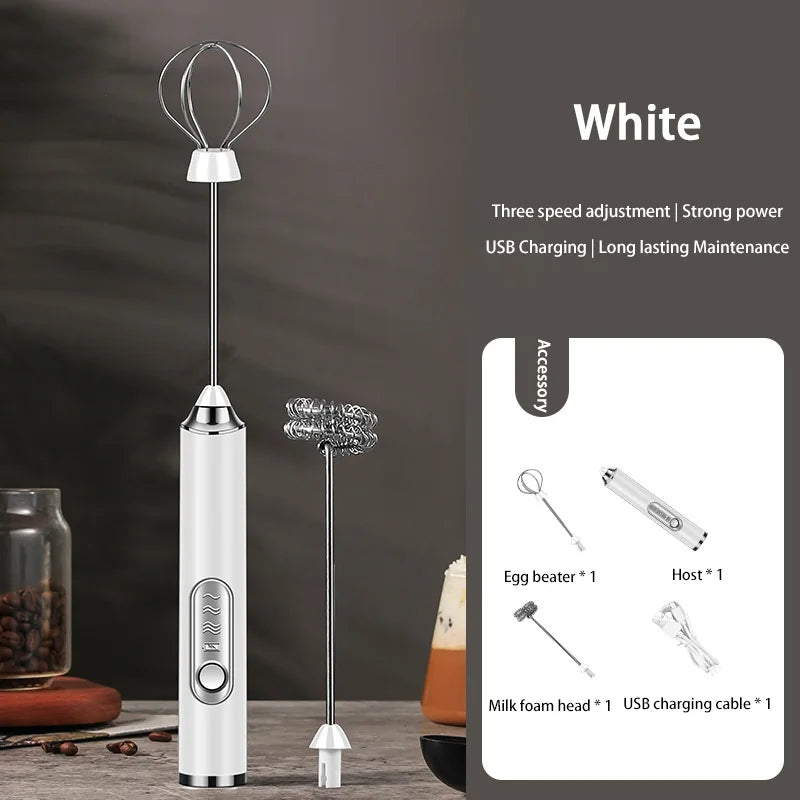 XIAOMI Electric Milk Frother Mini Handheld Wireless