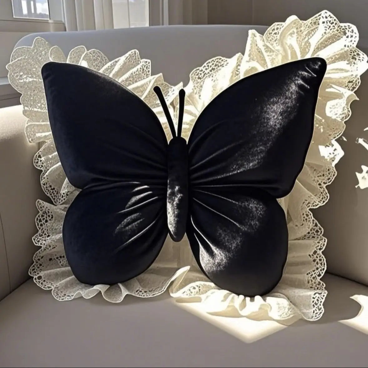 1Pcs Princess Butterfly Office Pillow