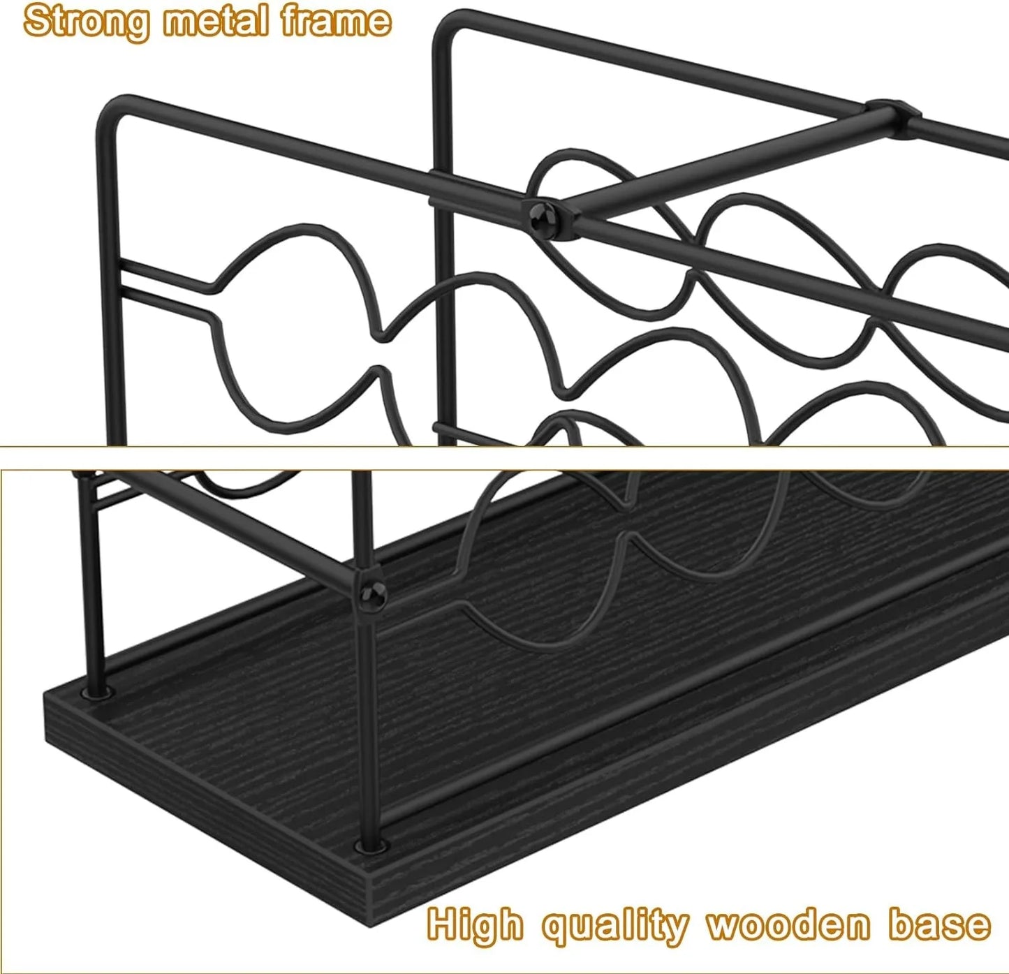 K Cup Holder Modern Coffee Pod Holder Stand Metal Coffee Pod