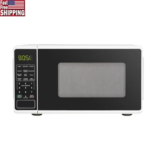Compact Countertop Microwave Oven 700W Digital Display