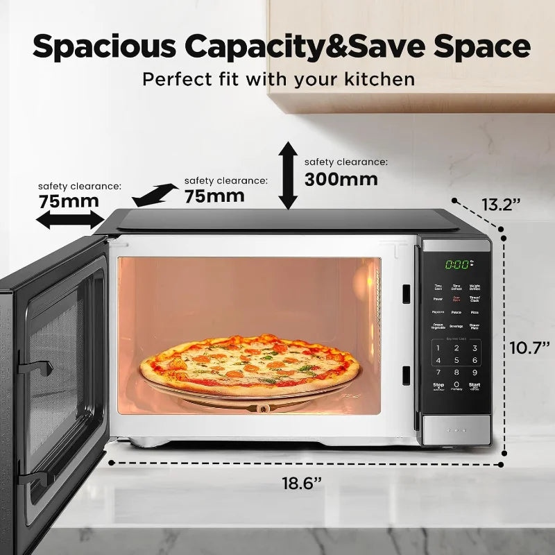 BLACK+DECKER Countertop Microwave Oven 0.9 Cu