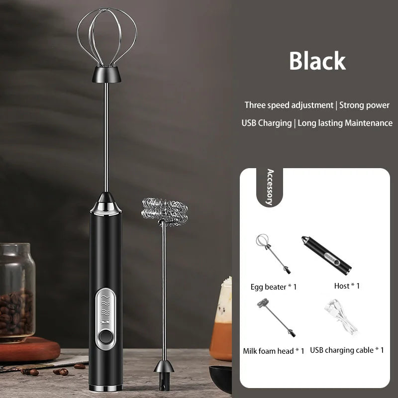 XIAOMI Electric Milk Frother Mini Handheld Wireless