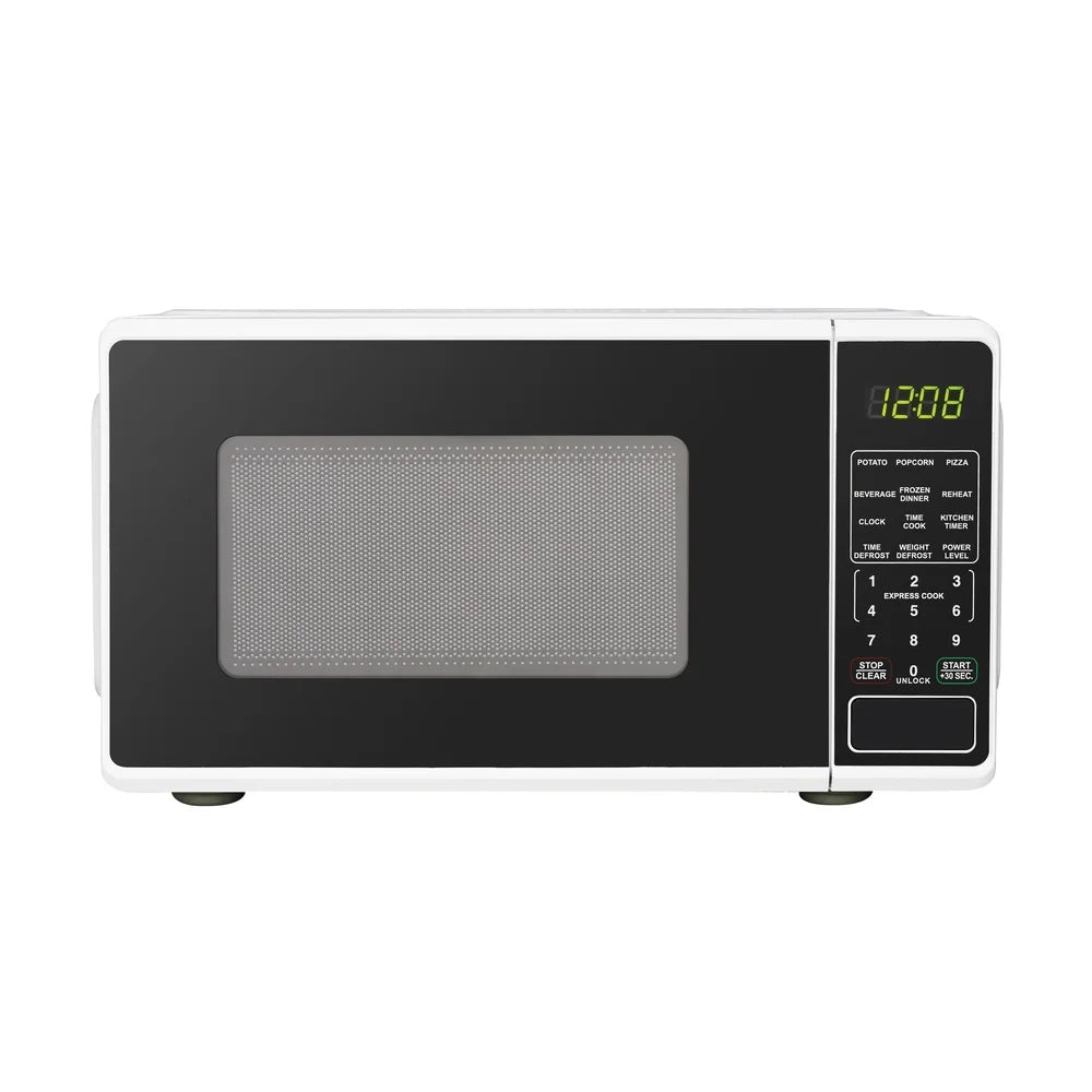 Compact Countertop Microwave Oven 700W Digital Display