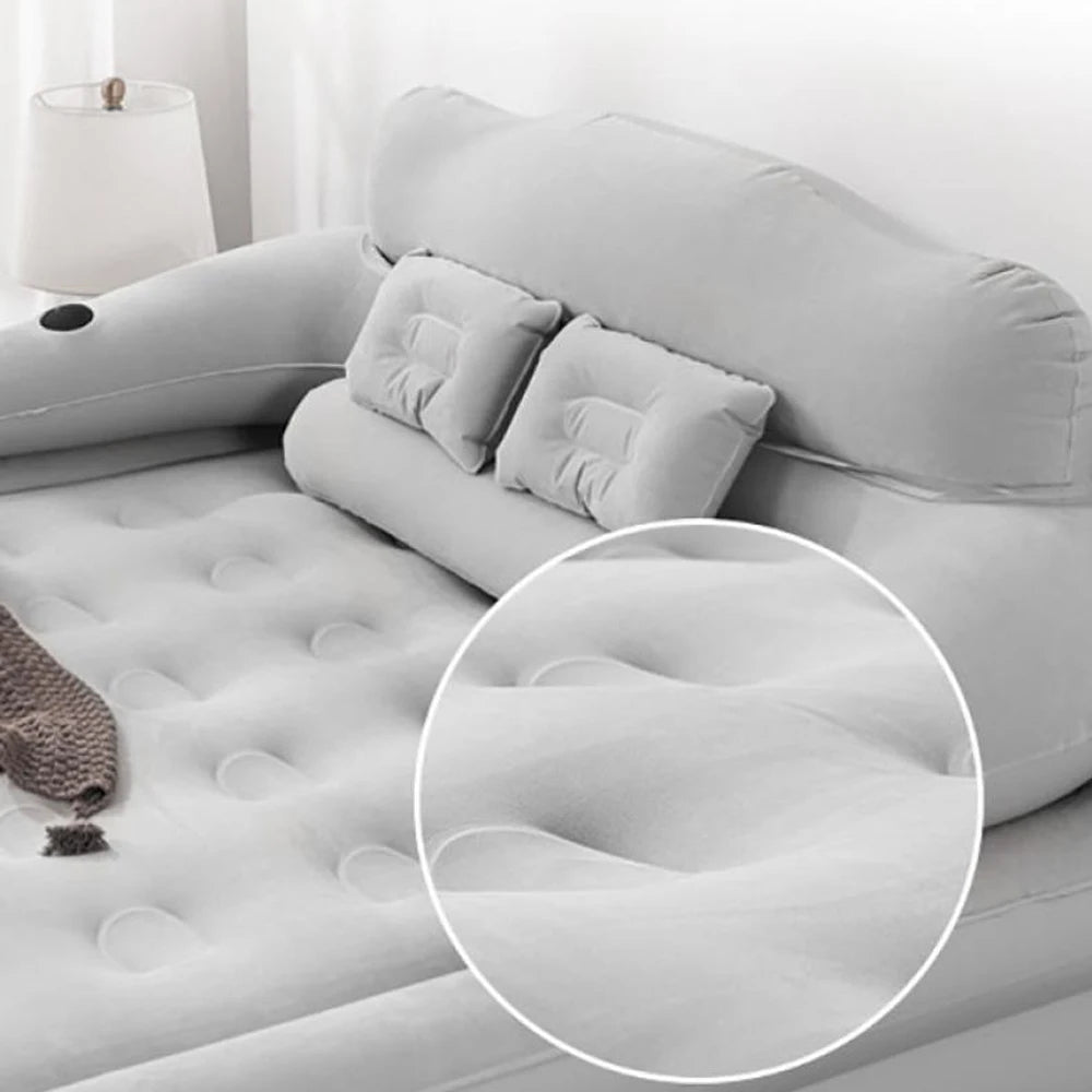 Camping Air bed with Backrest 2 Persons Inflatable Mat