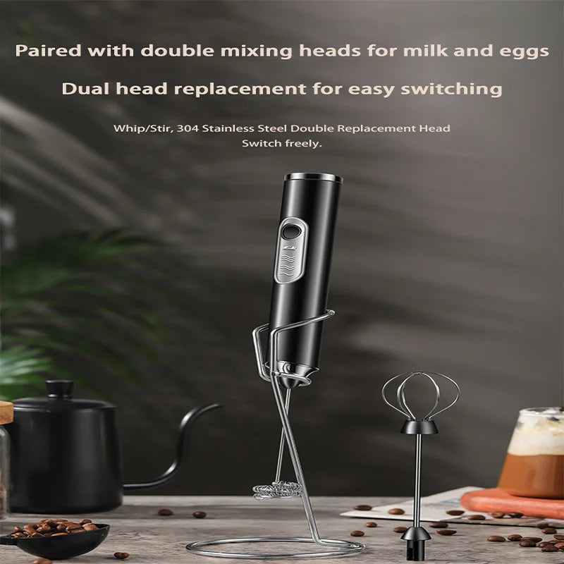 XIAOMI Electric Milk Frother Mini Handheld Wireless