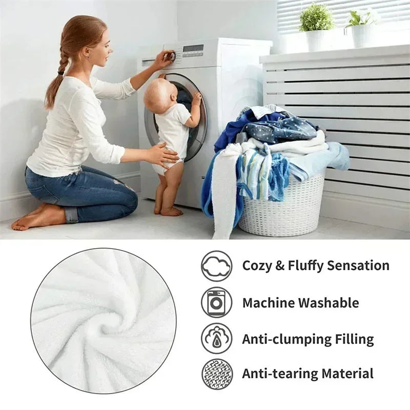 Super Thick Weighted Winter Blanket for Bed Faux Lamb