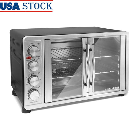 Double Door Countertop Microwave Oven Convection Rotisserie