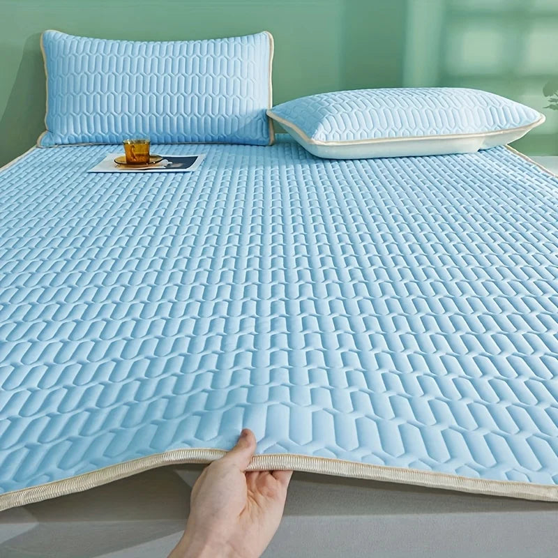 Cool Feeling Ice Fabric Bed Home