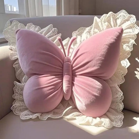 1Pcs Princess Butterfly Office Pillow