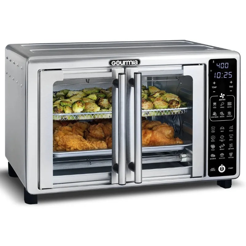 Gourmia 1700W Digital Oven Air Fryer, Multi-Mode One-Touch