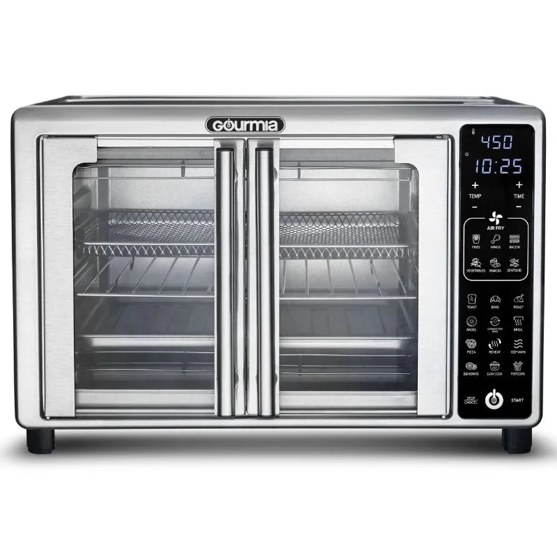 Gourmia 1700W Digital Oven Air Fryer, Multi-Mode One-Touch
