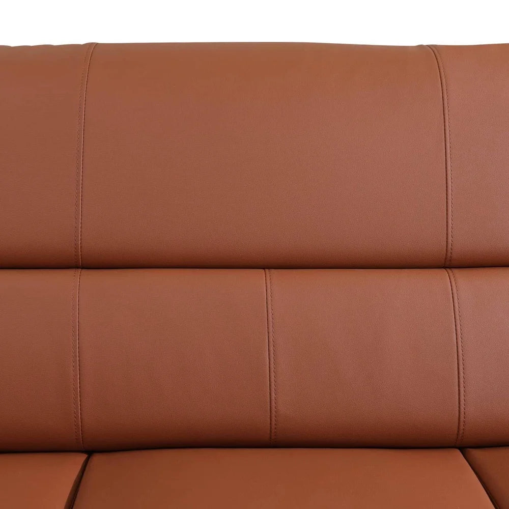 Modern Faux Leather Sofa Chair Memory