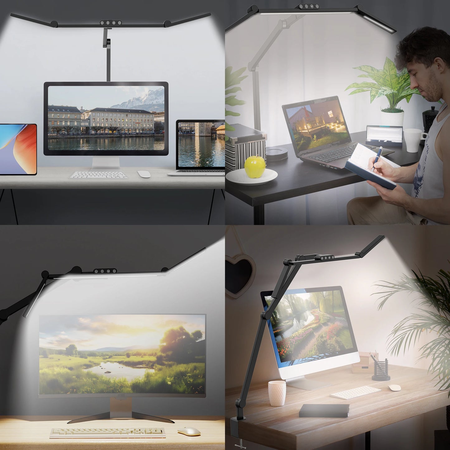 Led Desk Lamp with Clamp, Architect Desk Lamp