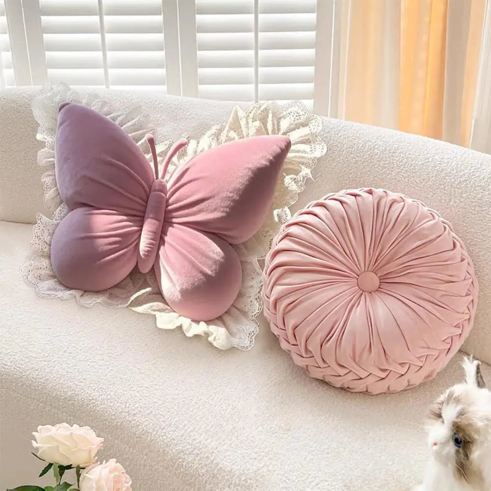 1Pcs Princess Butterfly Office Pillow